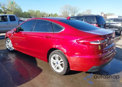 2019 Ford Fusion Hybrid Se из США, поврежденный, VIN 3FA6P0LU7KR207286